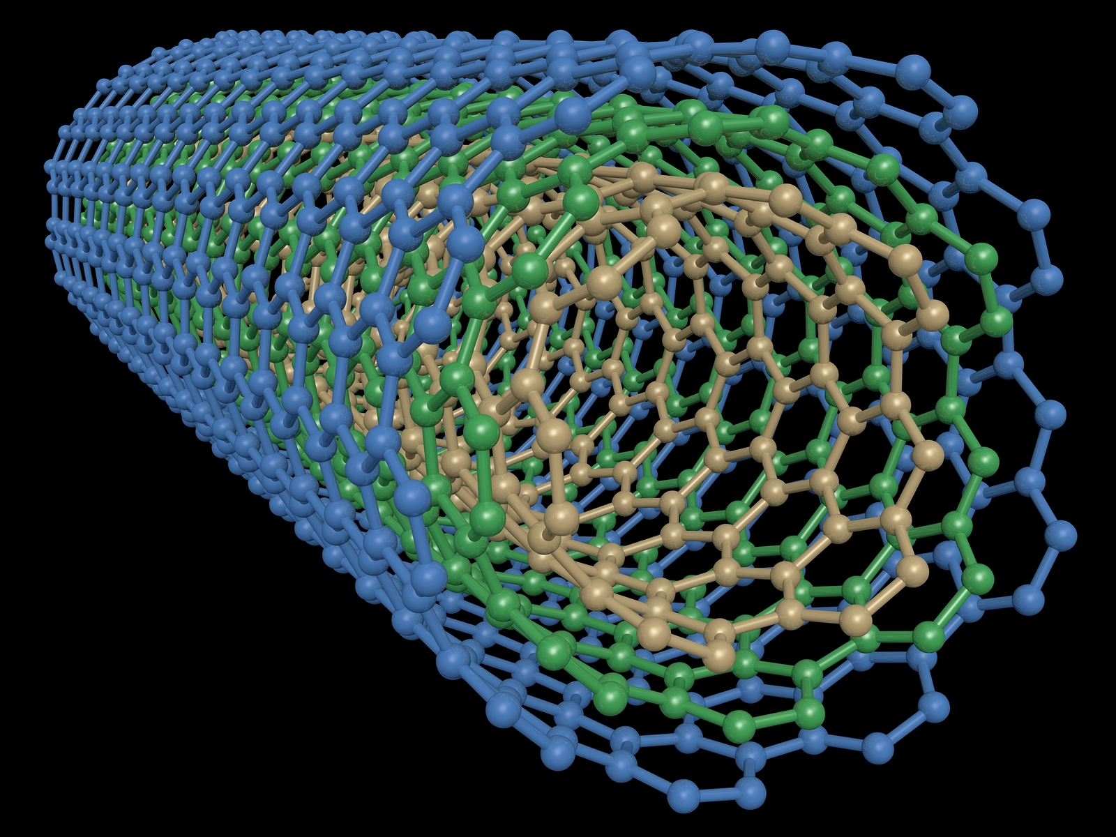 Isolated Multiwalled Carbon Nanotube